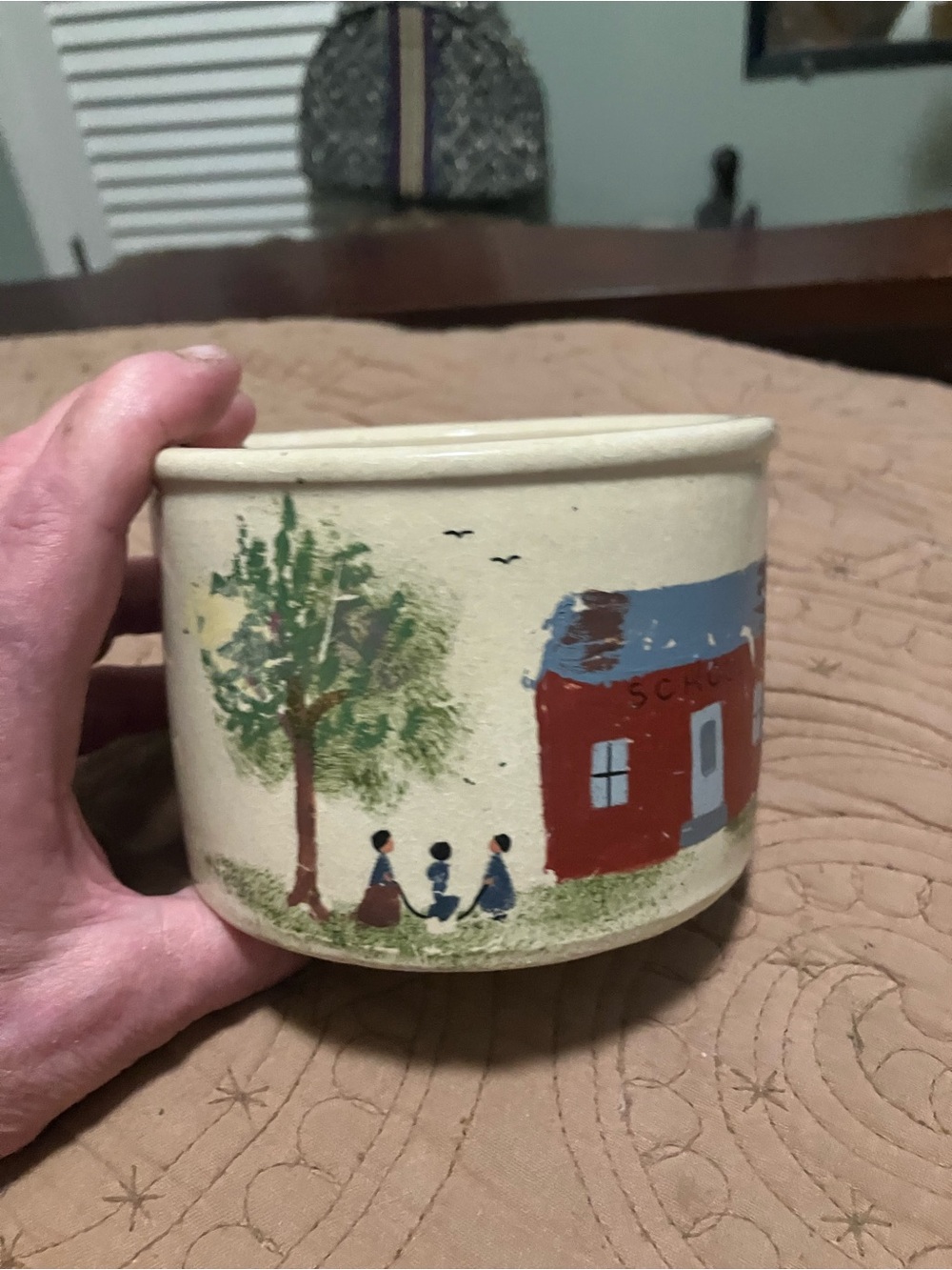 Vintage Robinson Ransbottom Pottery Crock